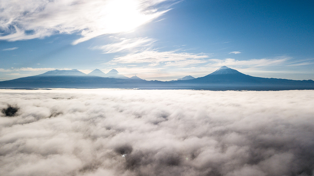 Kliuchevskaya group of volcanoes+8 landings (VIP tour)